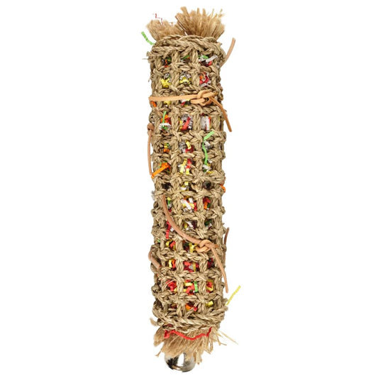 FLAMINGO Bird Toy Papyr Parakeet Tube L Multicolour 45 cm