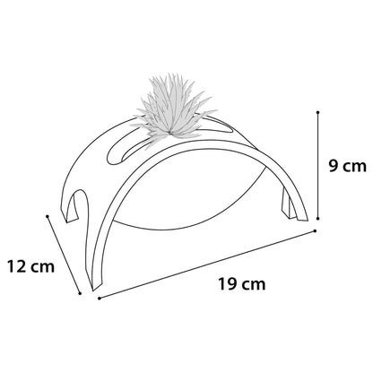 FLAMINGO Cat Roller Crazy Bridge 19x12x9 cm White