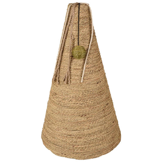 FLAMINGO Cat Scratching Cone 30x50 cm Seagrass
