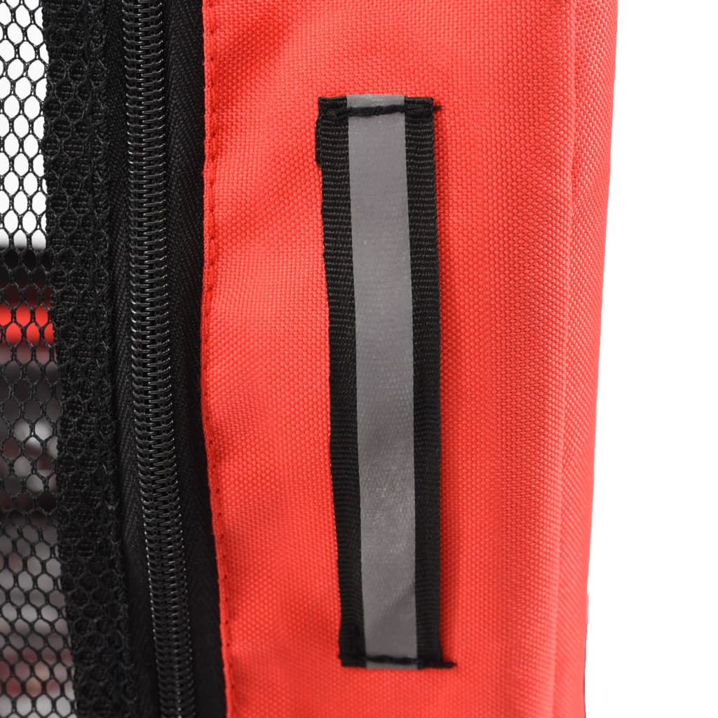 FLAMINGO Dog Bike Trailer Romero Red 59.5x43x51 cm