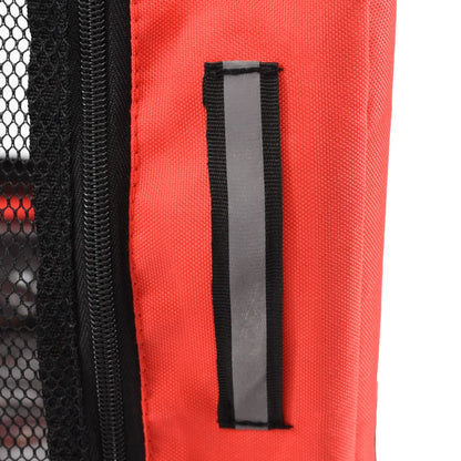 FLAMINGO Dog Bike Trailer Romero Red 59.5x43x51 cm