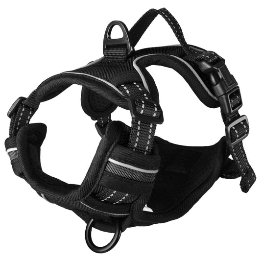 FLAMINGO Dog Harness Balou Black S 40-55 cm 20mm