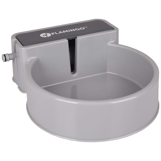 FLAMINGO Outdoor Pet Drinking Fountain Drava Grey 2.5 L