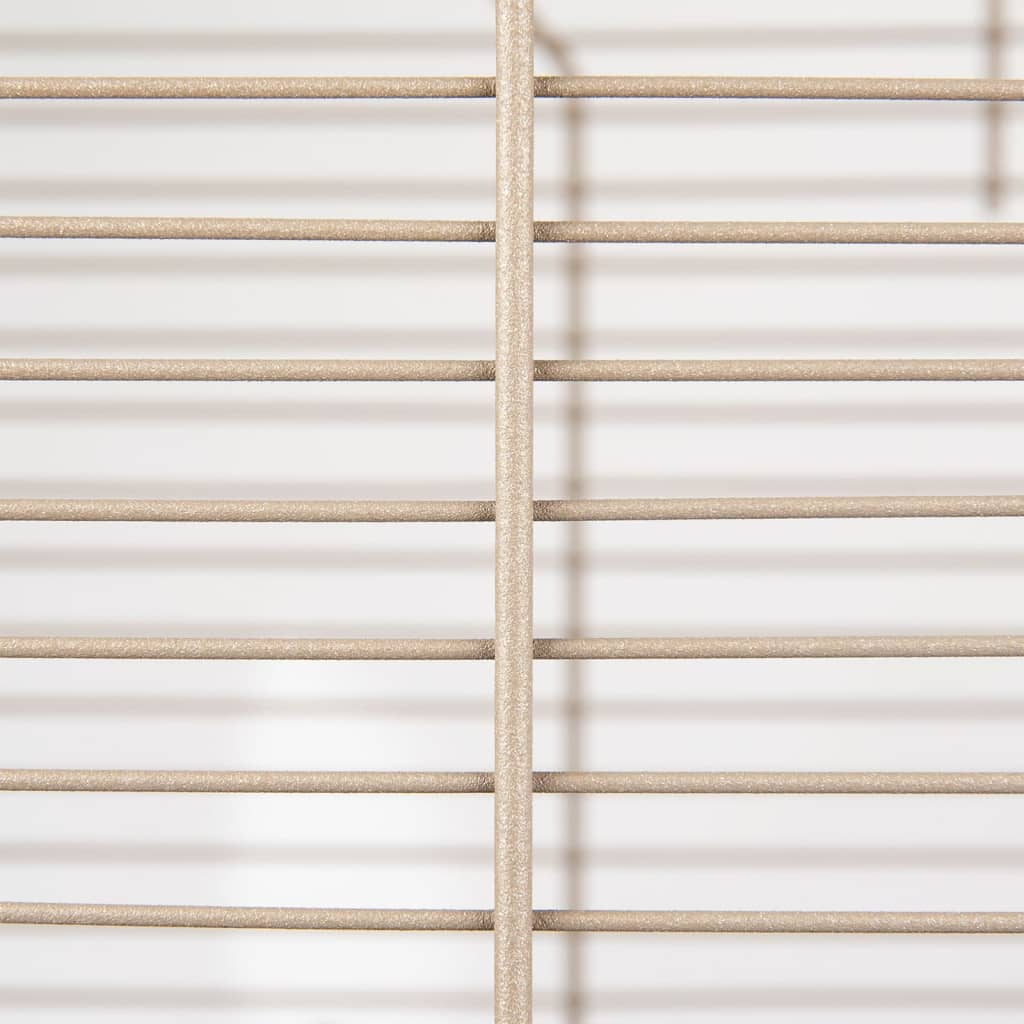 FLAMINGO Parakeet Cage Numfor 1 51x30x60 cm Metallic Taupe