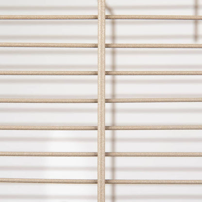 FLAMINGO Parakeet Cage Numfor 1 51x30x60 cm Metallic Taupe