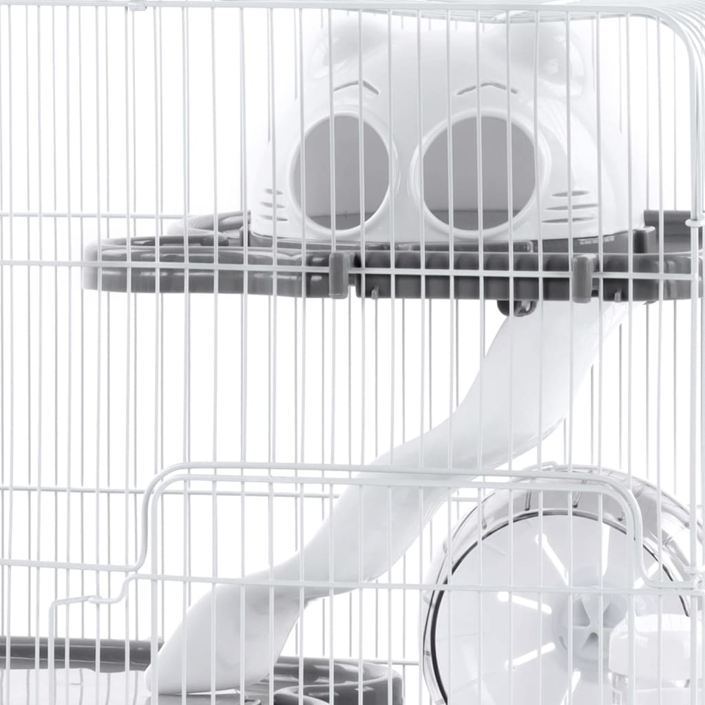 FLAMINGO Hamster Cage Binky 45x30x44.5 cm Grey