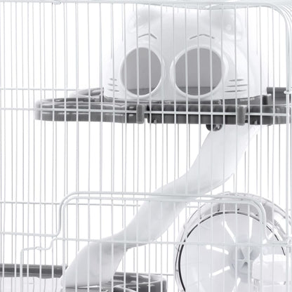 FLAMINGO Hamster Cage Binky 45x30x44.5 cm Grey