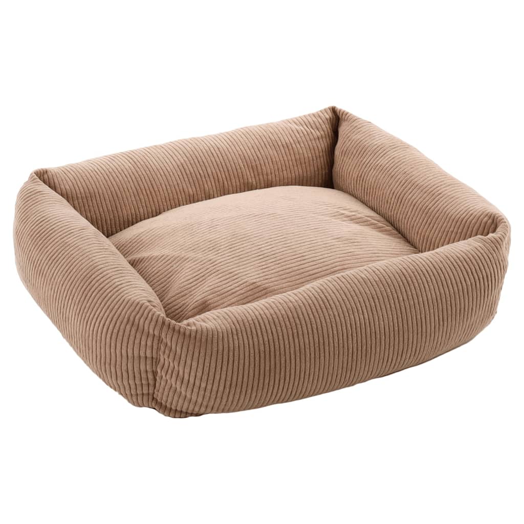 FLAMINGO Dog Bed with Zipper Colette Rectangular 50 cm Taupe