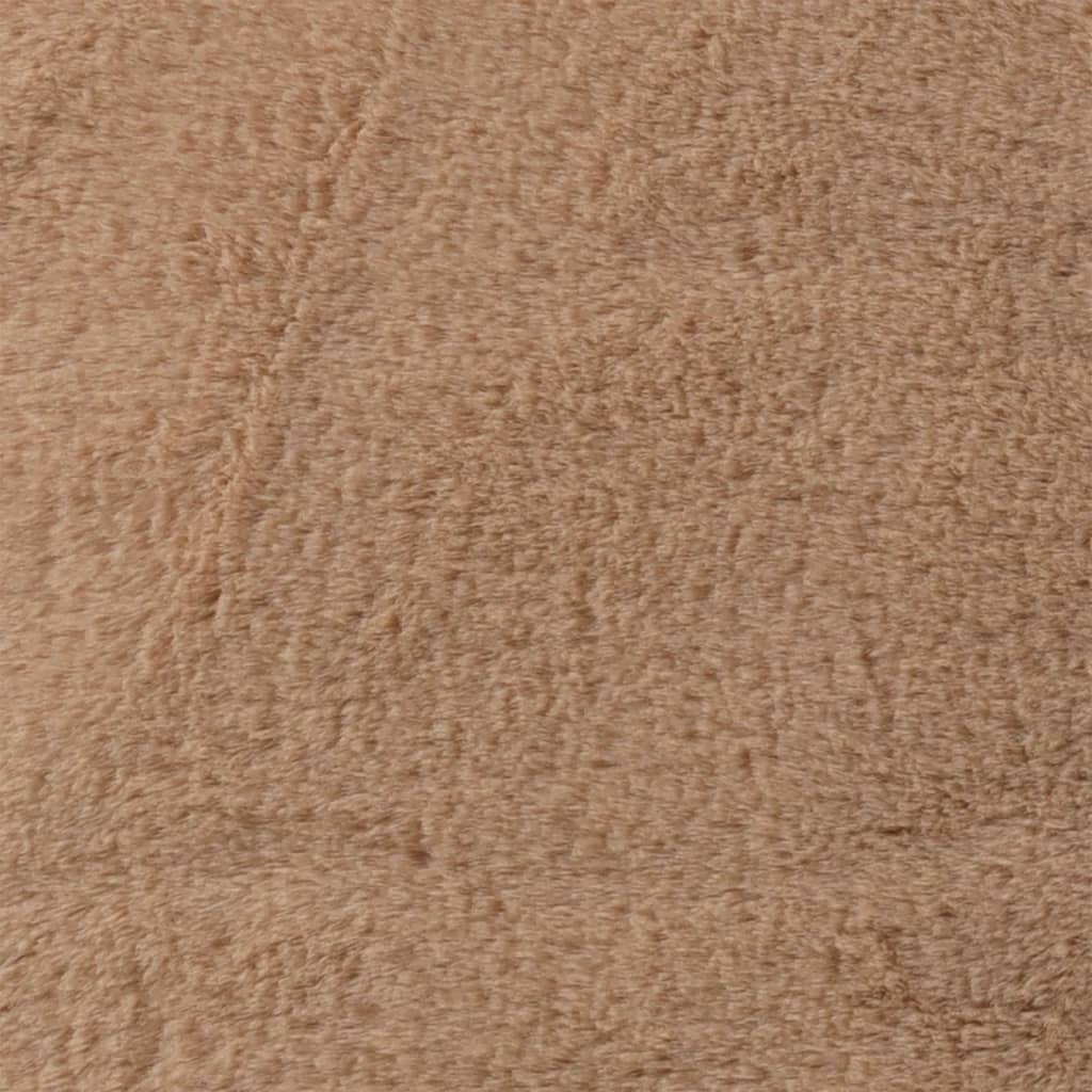FLAMINGO Dog Bed with Zipper Colette Round 46 cm Taupe