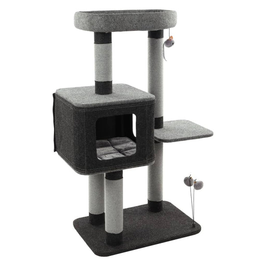FLAMINGO Cat Scratching Tree Fati 75.5x 43.5 x110.5 cm