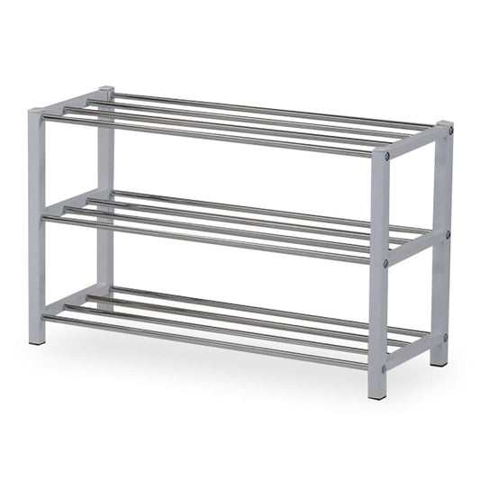 Rousseau Shoe Rack Sam Metal White