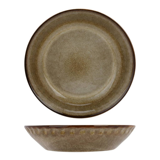 Cosy & Trendy Deep Plate Araki Hazel 4 pcs �_�”�_21.5 cm Brown
