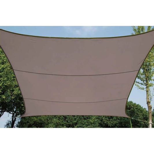 Perel Shade Sail Square 3.6 m Taupe GSS4360TA