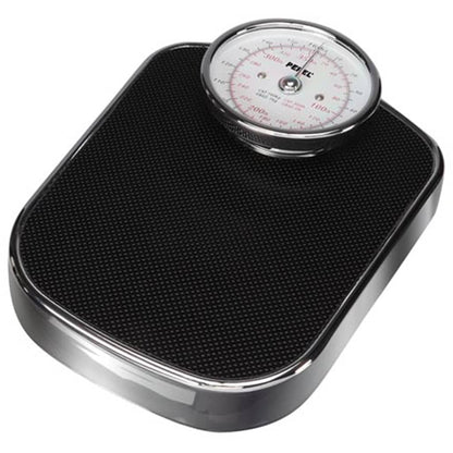 Perel Analog Bathroom Scale 160 kg Black