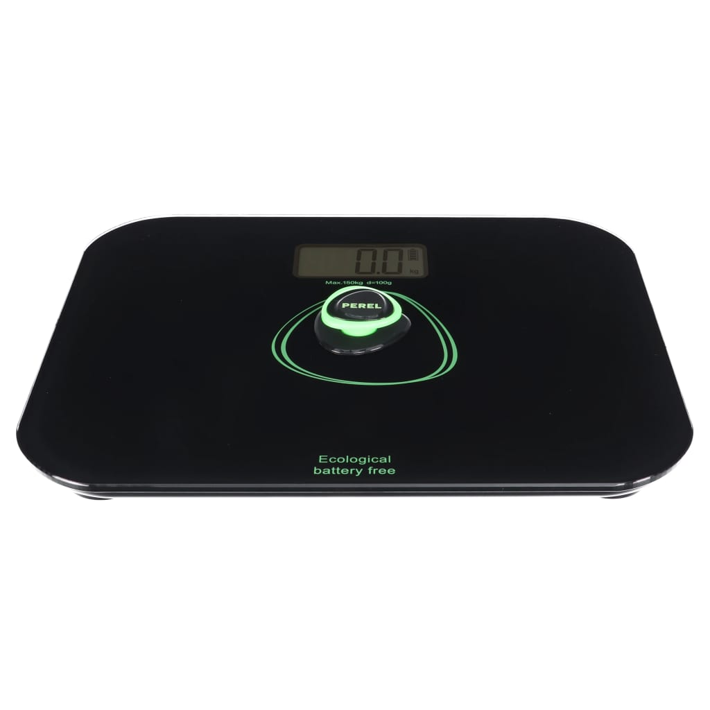 Perel Digital Bathroom Scale 150 kg Black