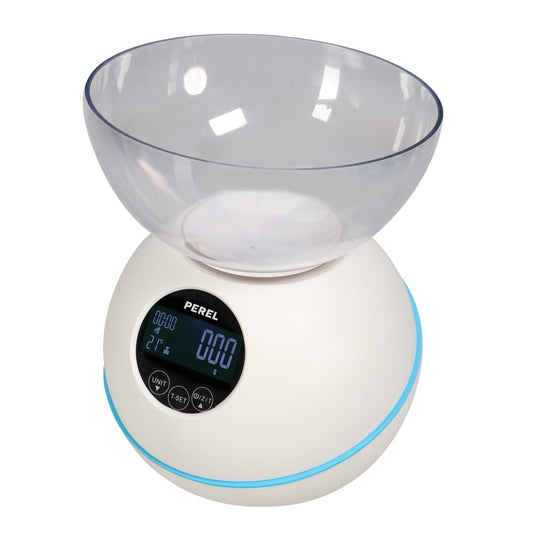 Perel Digital Kitchen Scale 5 kg White