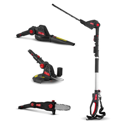 ELEM Garden Technic 4-in-1 Rechargeable Multifunction Garden Tool 20 V