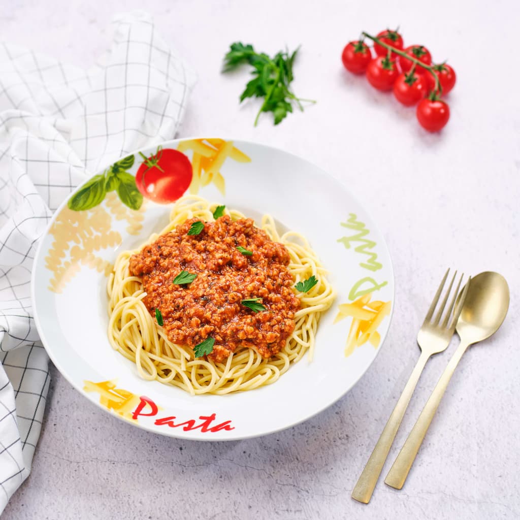 Cosy & Trendy Pasta Plate Deco 6 pcs 27.5 cm Multicolor