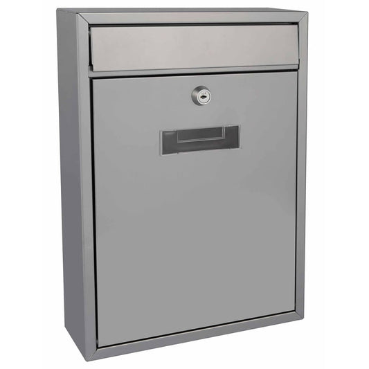 Perel Mailbox Ibiza Silver BG40003