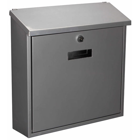 Perel Mailbox Monaco Silver BG30003
