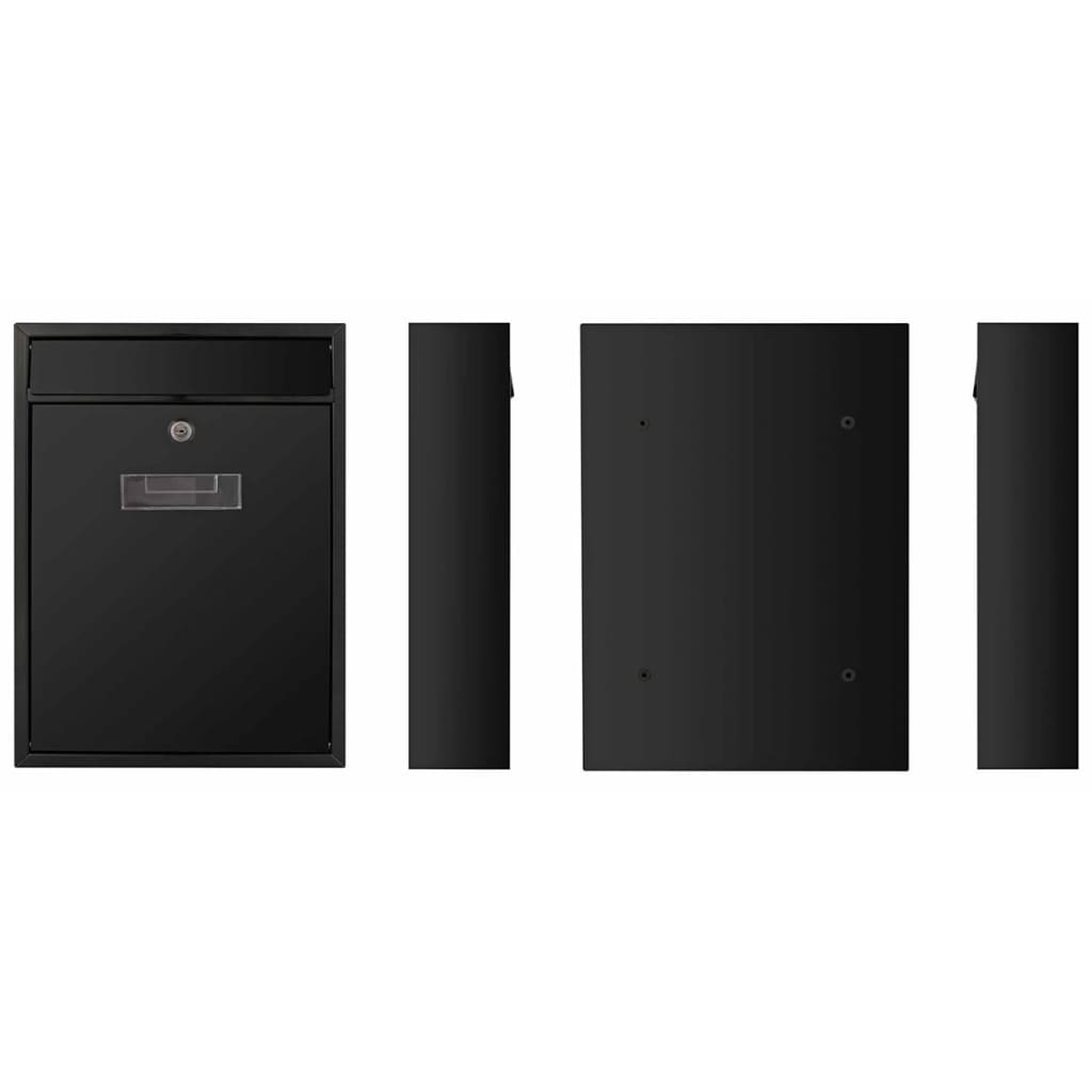 Perel Mailbox Ibiza Black BG40002