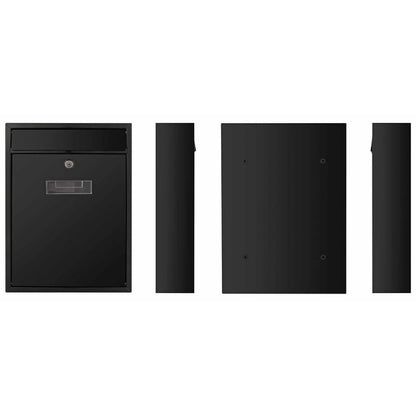 Perel Mailbox Ibiza Black BG40002
