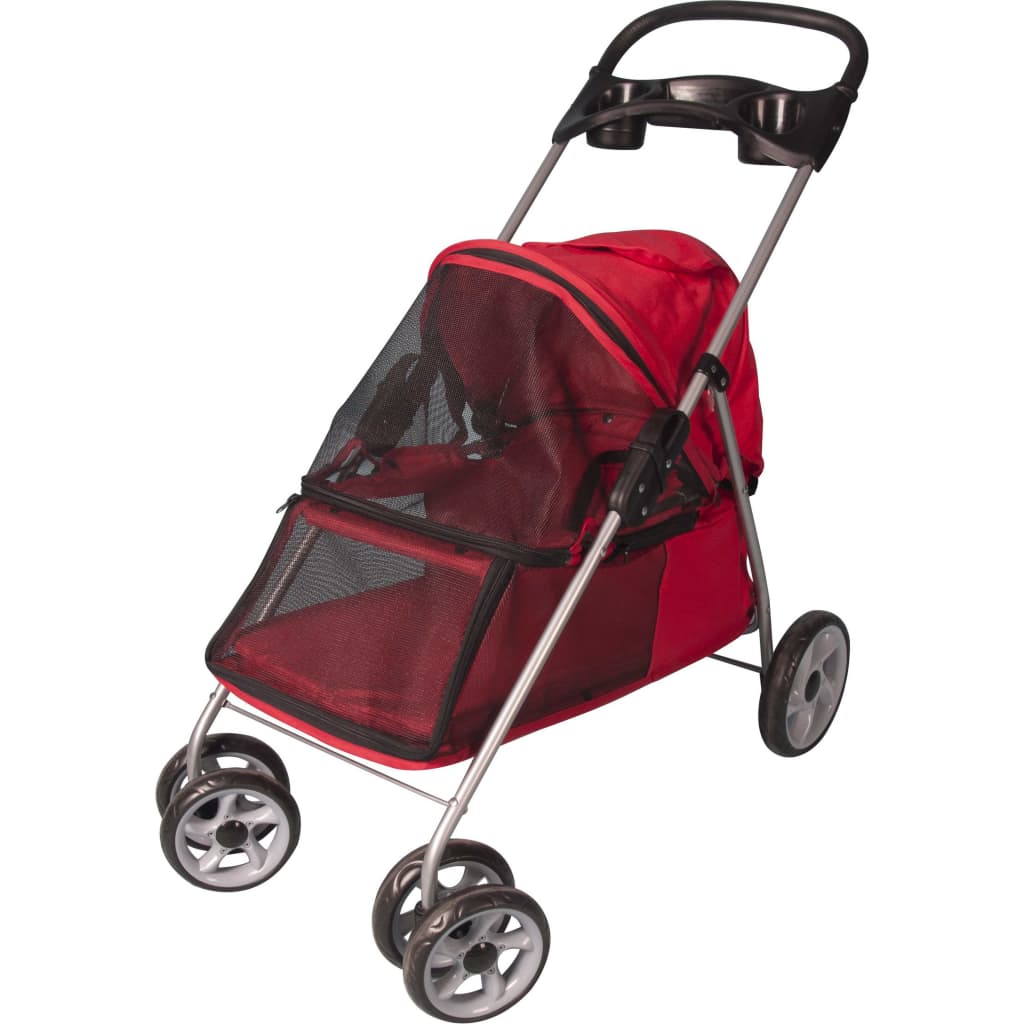 FLAMINGO Dog Buggy Red 89x37x87 cm
