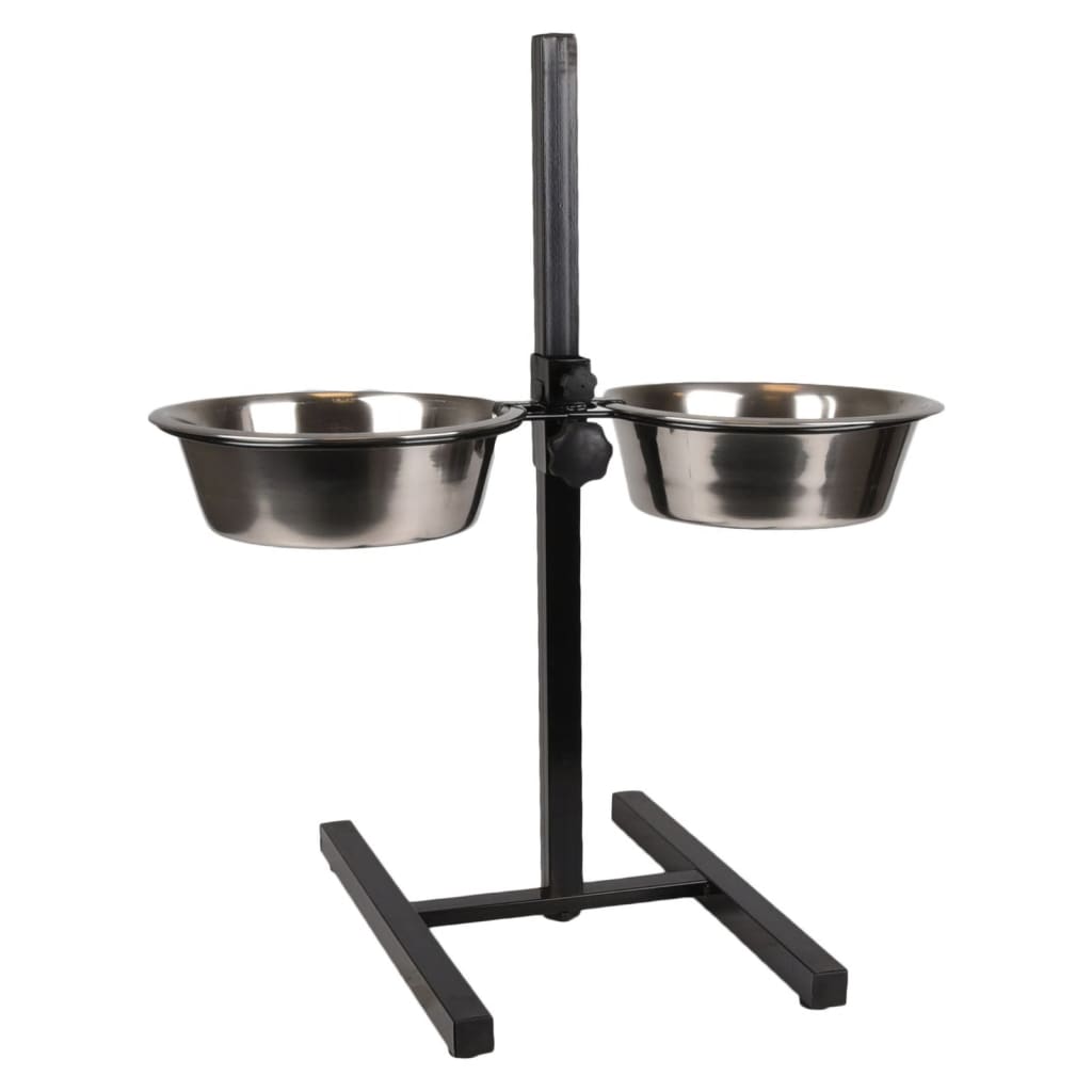 FLAMINGO H-Stand with 2 Bowls Otis 1.6 L 21 cm
