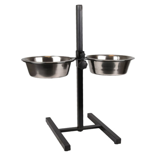 FLAMINGO H-Stand with 2 Bowls Otis 1.6 L 21 cm