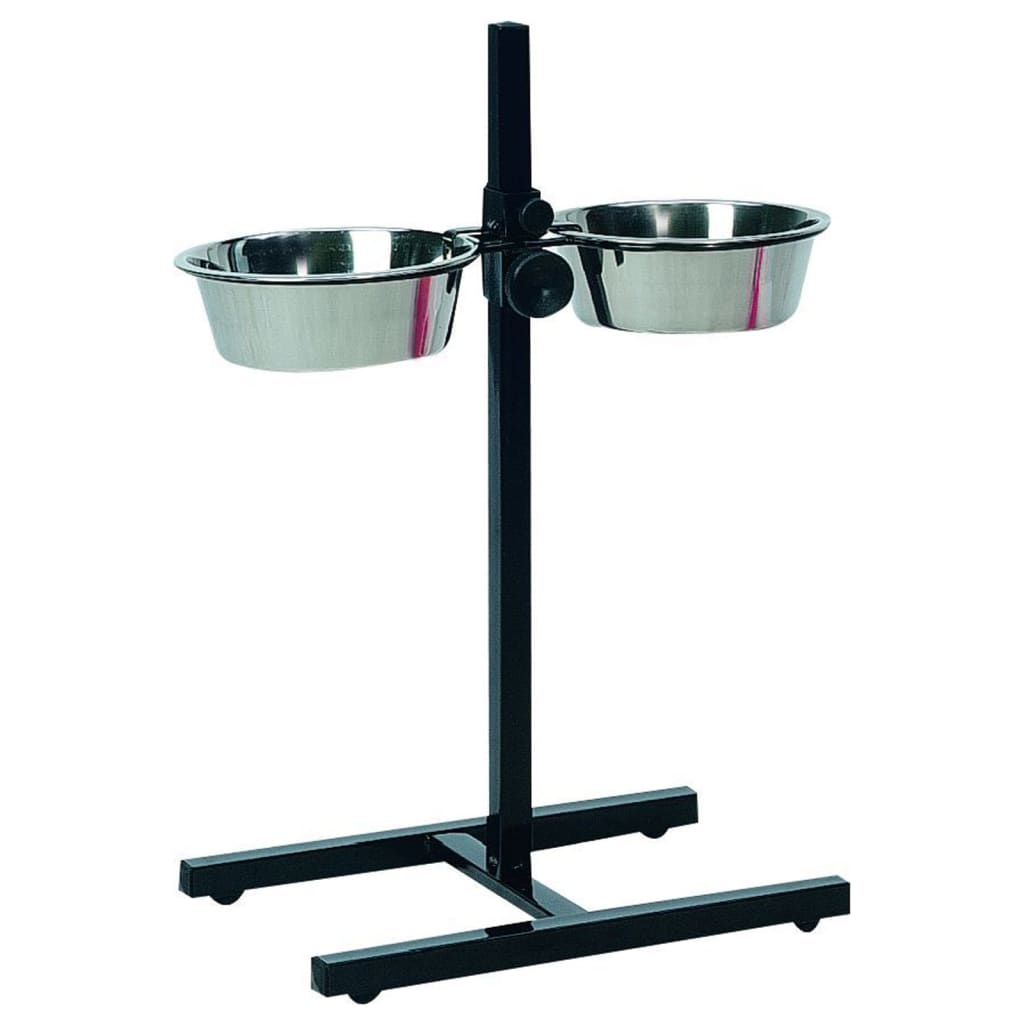 FLAMINGO H-Stand with 2 Bowls Otis 2.5 L 25 cm