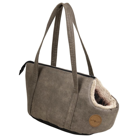 Jack and Vanilla Pet Bag Classy S 40x23 cm Stone