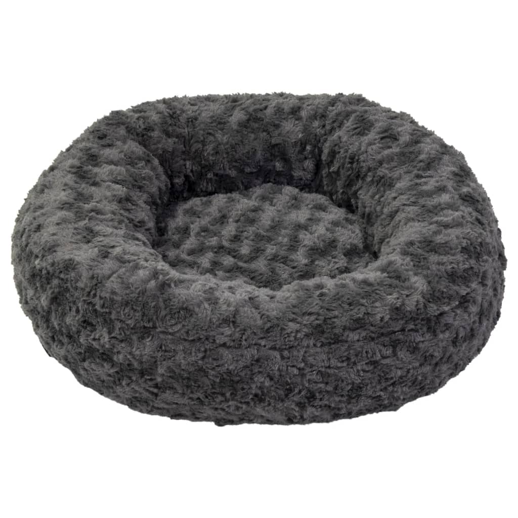 Jack and Vanilla Pet Basket Softy XS 45x45x15 cm Rosette Grey
