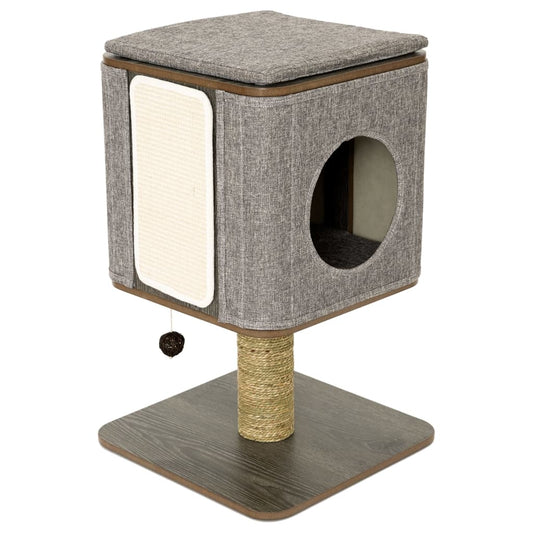 Jack and Vanilla Cat Tree Stand Molly 42x42x67 cm Grey