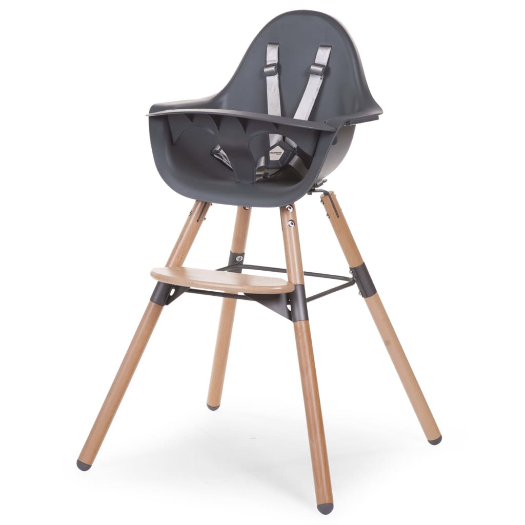 CHILDHOME 2-in-1 Baby High Chair Evolu 2 Anthracite CHEVOCHNA