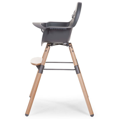 CHILDHOME 2-in-1 Baby High Chair Evolu 2 Anthracite CHEVOCHNA