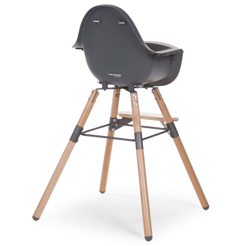 CHILDHOME 2-in-1 Baby High Chair Evolu 2 Anthracite CHEVOCHNA