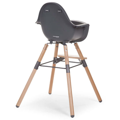 CHILDHOME 2-in-1 Baby High Chair Evolu 2 Anthracite CHEVOCHNA