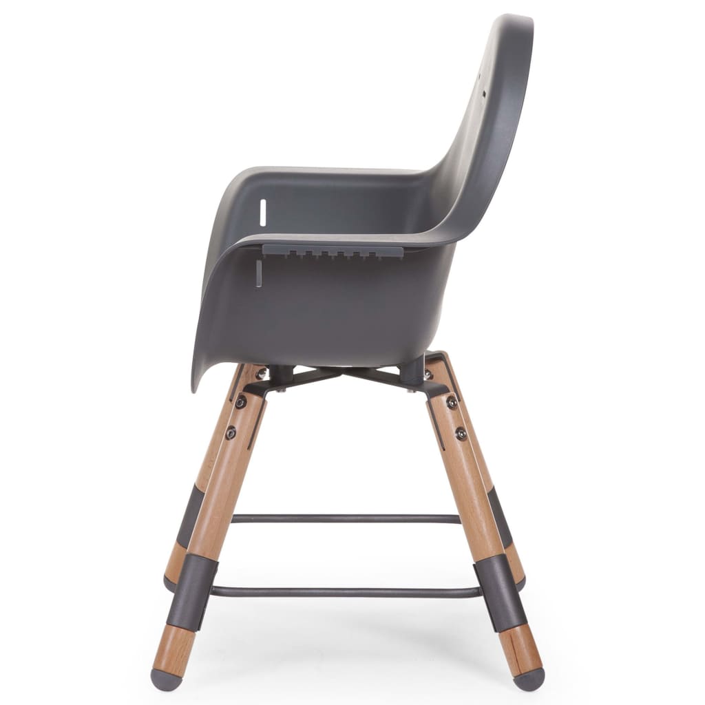 CHILDHOME 2-in-1 Baby High Chair Evolu 2 Anthracite CHEVOCHNA
