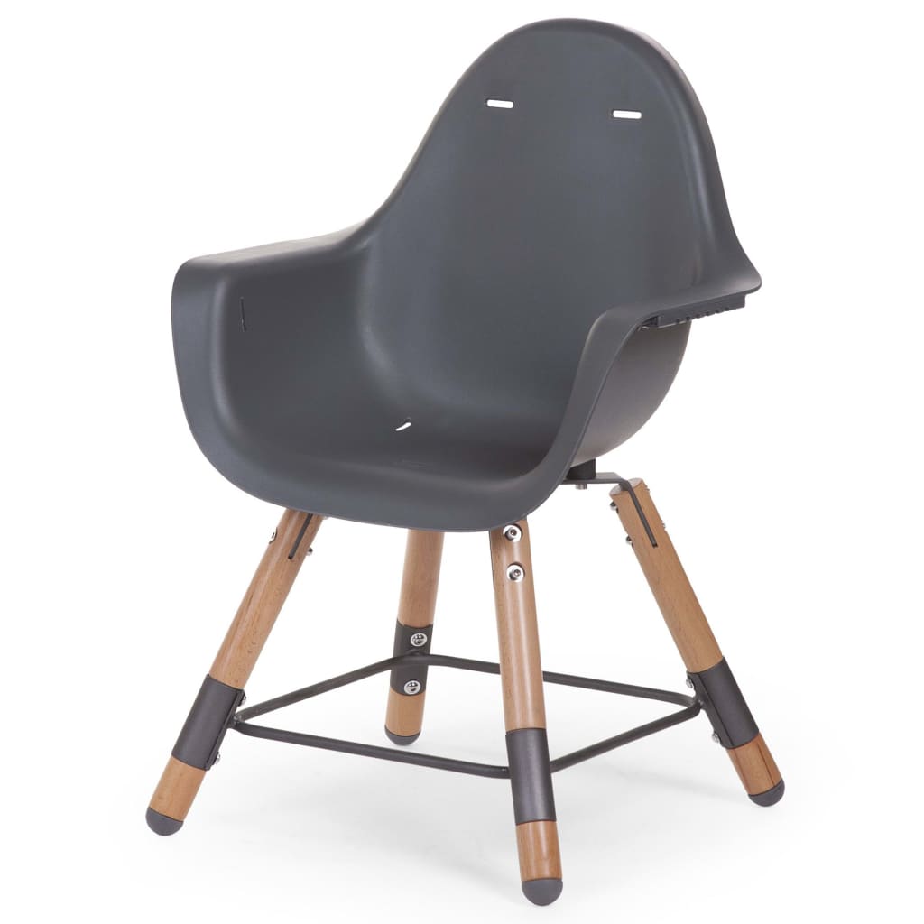 CHILDHOME 2-in-1 Baby High Chair Evolu 2 Anthracite CHEVOCHNA