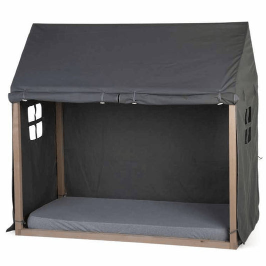 CHILDHOME Bed House Cover 150x80x140 cm Anthracite