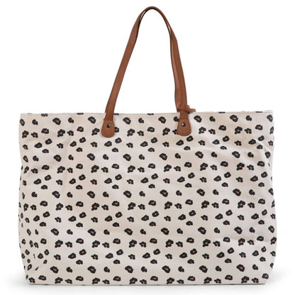 CHILDHOME Family Bag Canvas Leopard