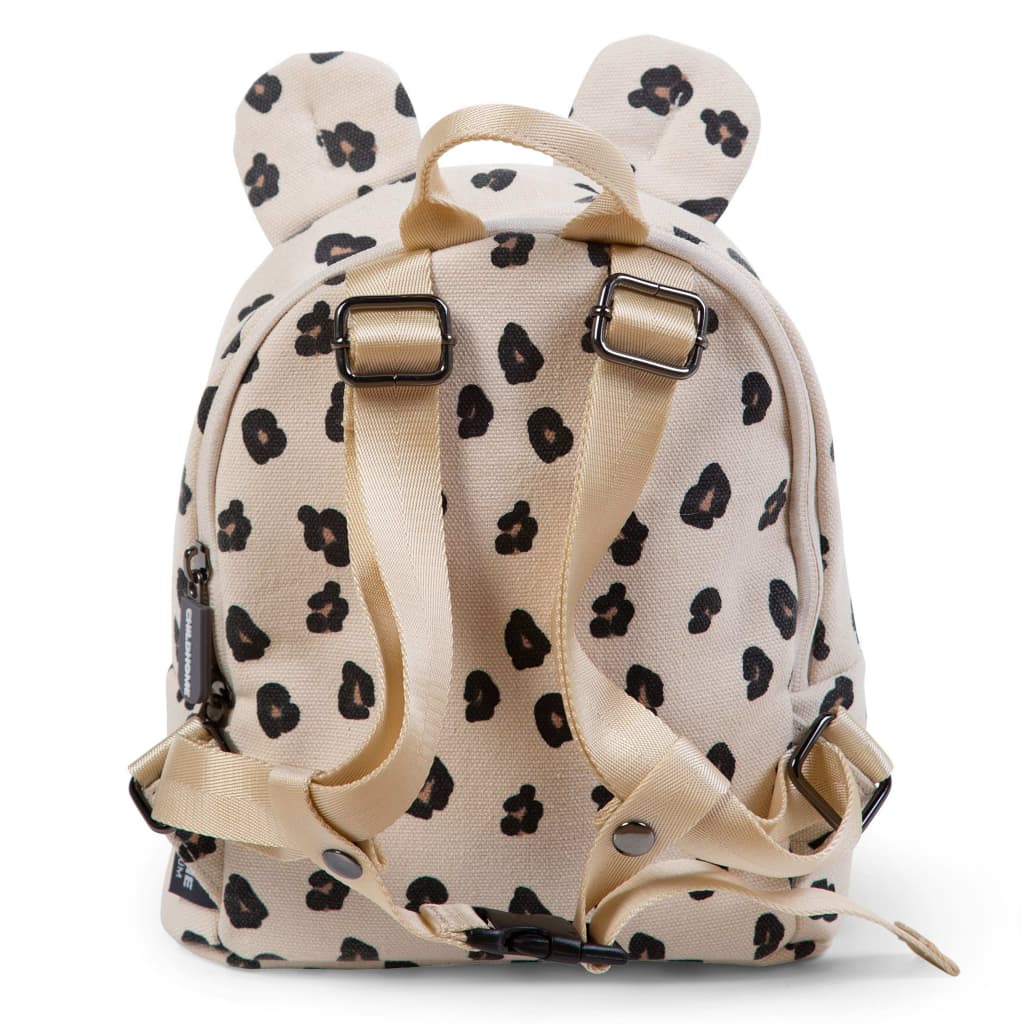 CHILDHOME Kids Backpack My First Bag Canvas Leopard