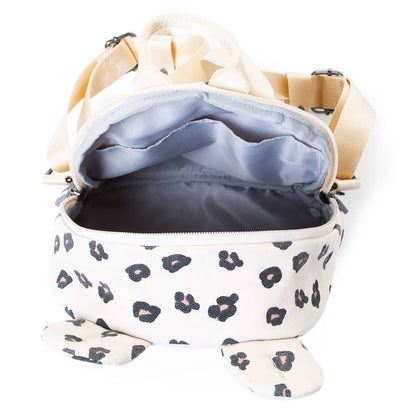 CHILDHOME Kids Backpack My First Bag Canvas Leopard