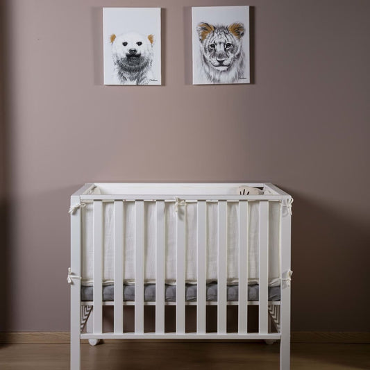 CHILDHOME Oil Painting Lion Gold 30x40cm