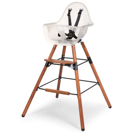 CHILDHOME Extra Long Legs with Footrest Evolu Brown
