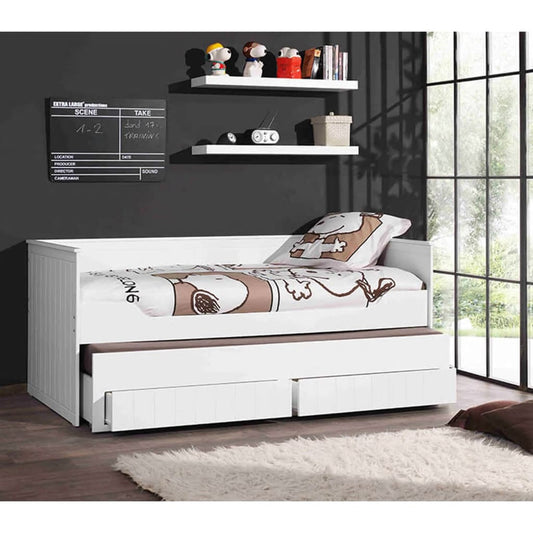 Vipack Wall Shelf Set Robin 2 pcs Wood White