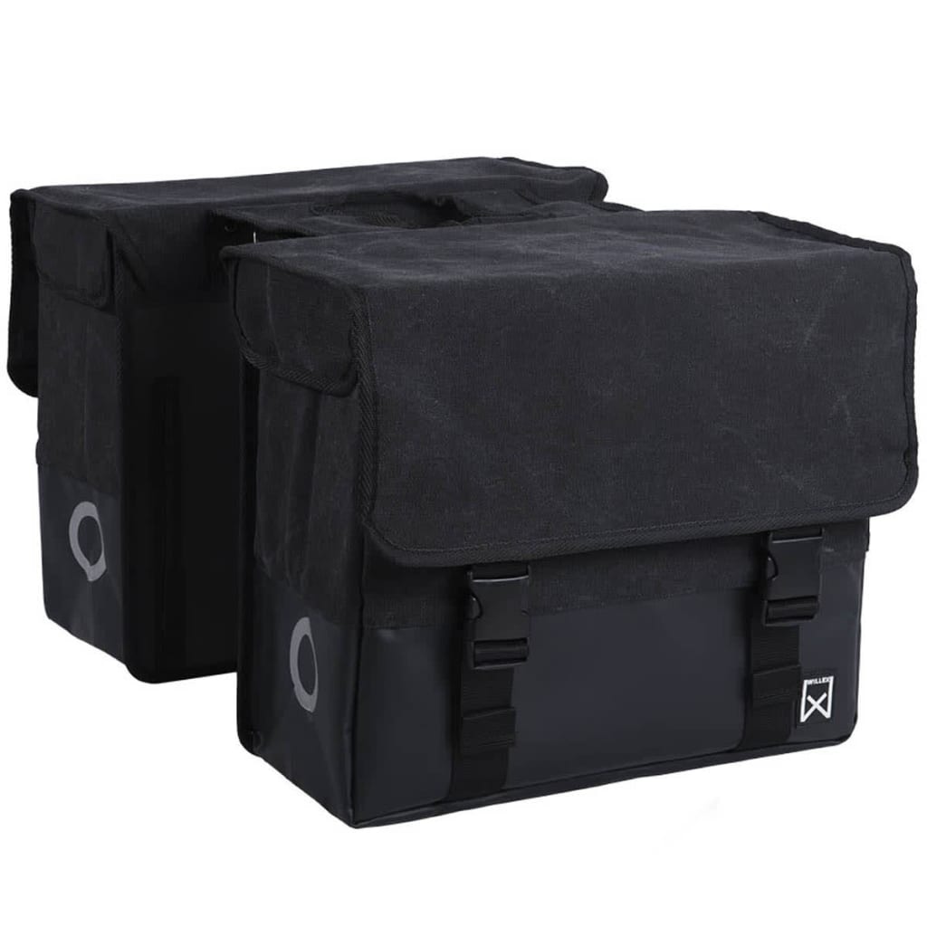 Willex Bicycle Panniers 48 L Black and Matt Black
