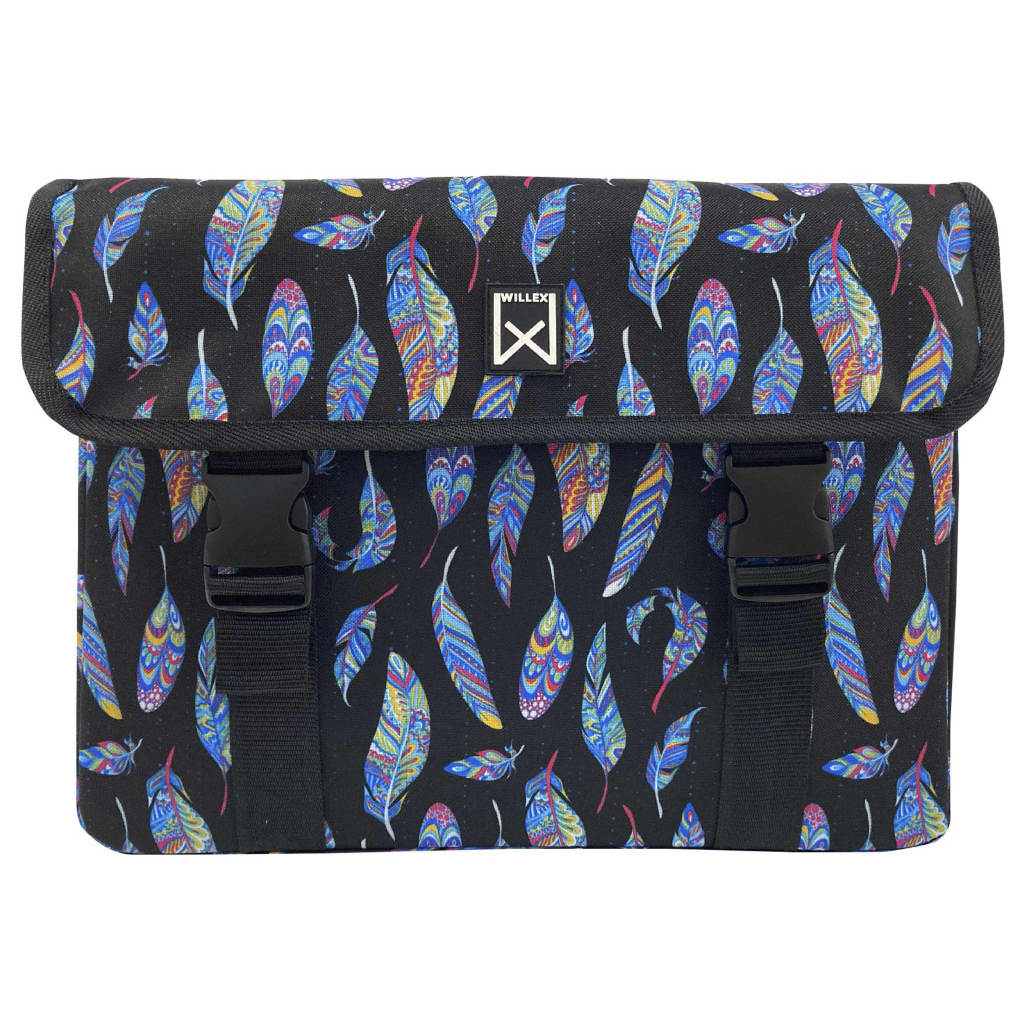 Willex Bicycle Panniers 34 L Blue Feather