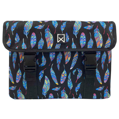 Willex Bicycle Panniers 34 L Blue Feather