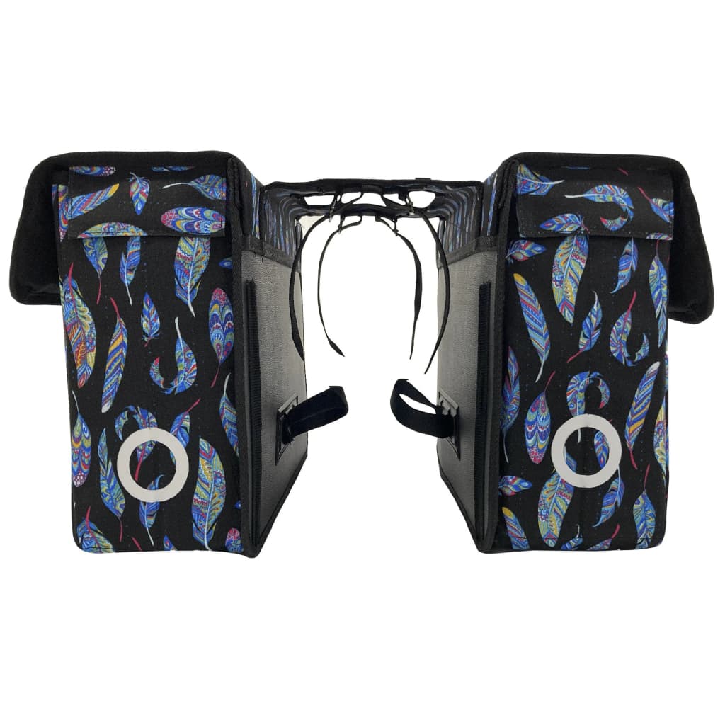 Willex Bicycle Panniers 34 L Blue Feather